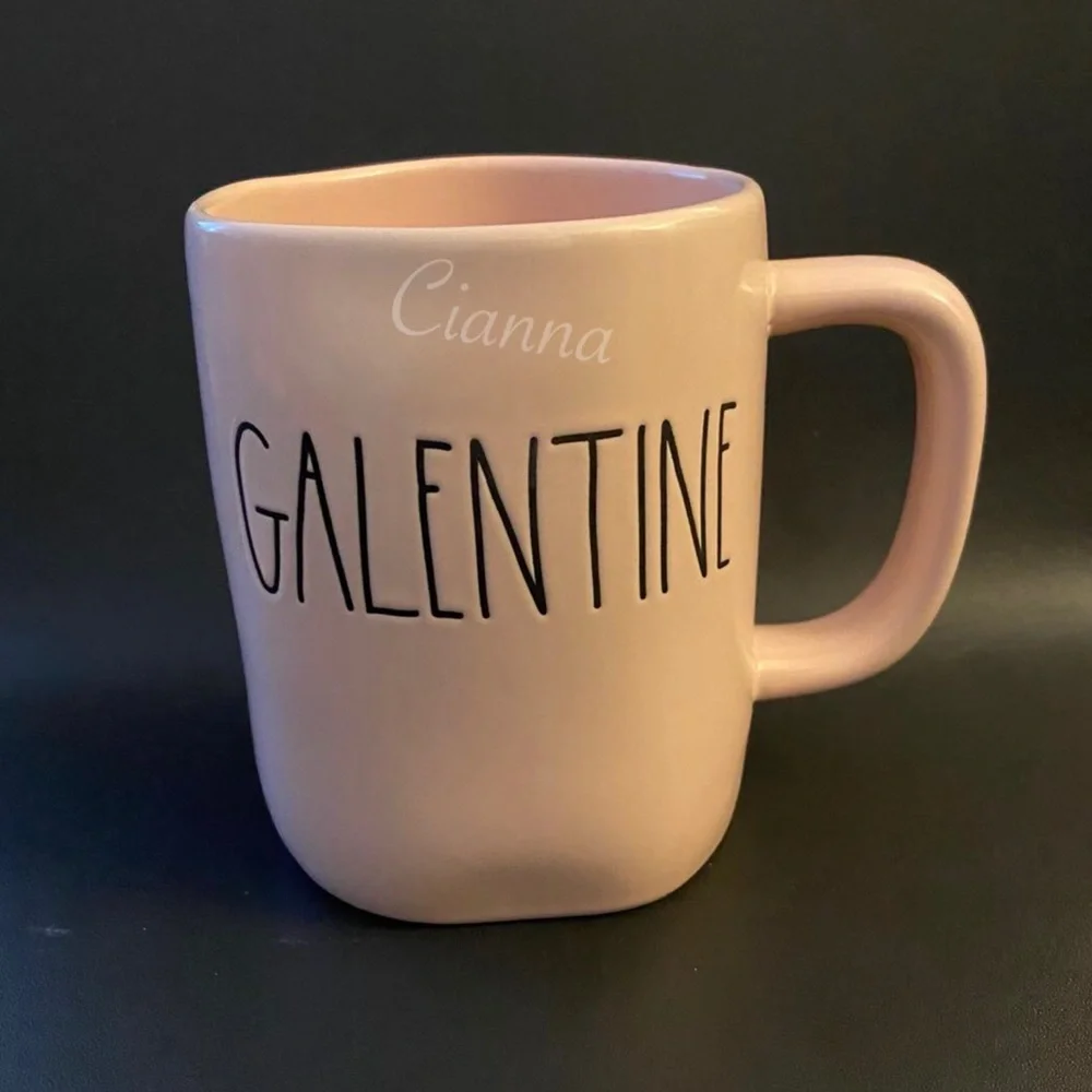Rae Dunn Pink Galentine Mug